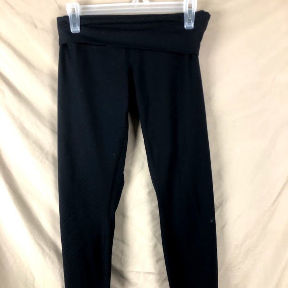 Lululemon 6/8 Wunder Under Roll Down High Rise